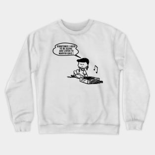 Marvin Gaye // Need To Listen Crewneck Sweatshirt